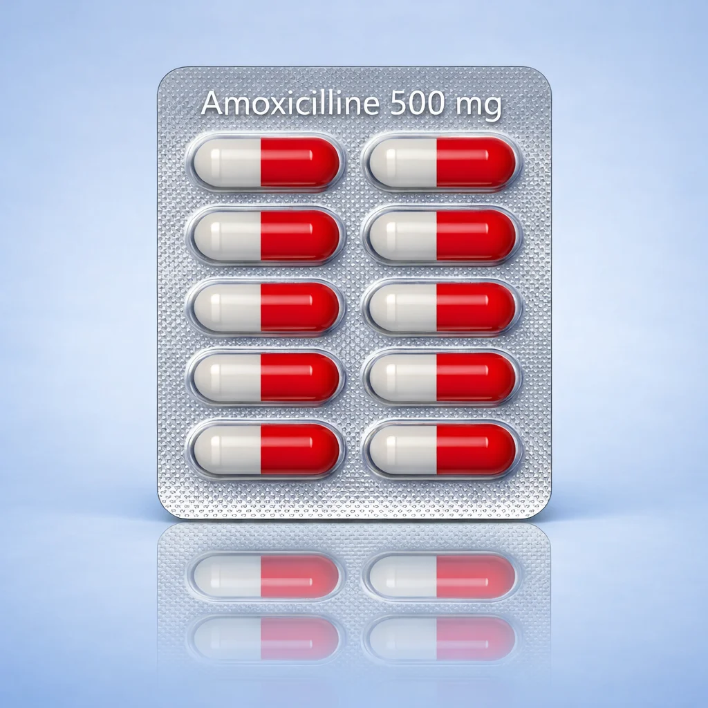 Amoxicilline Gélule 500 mg B/10