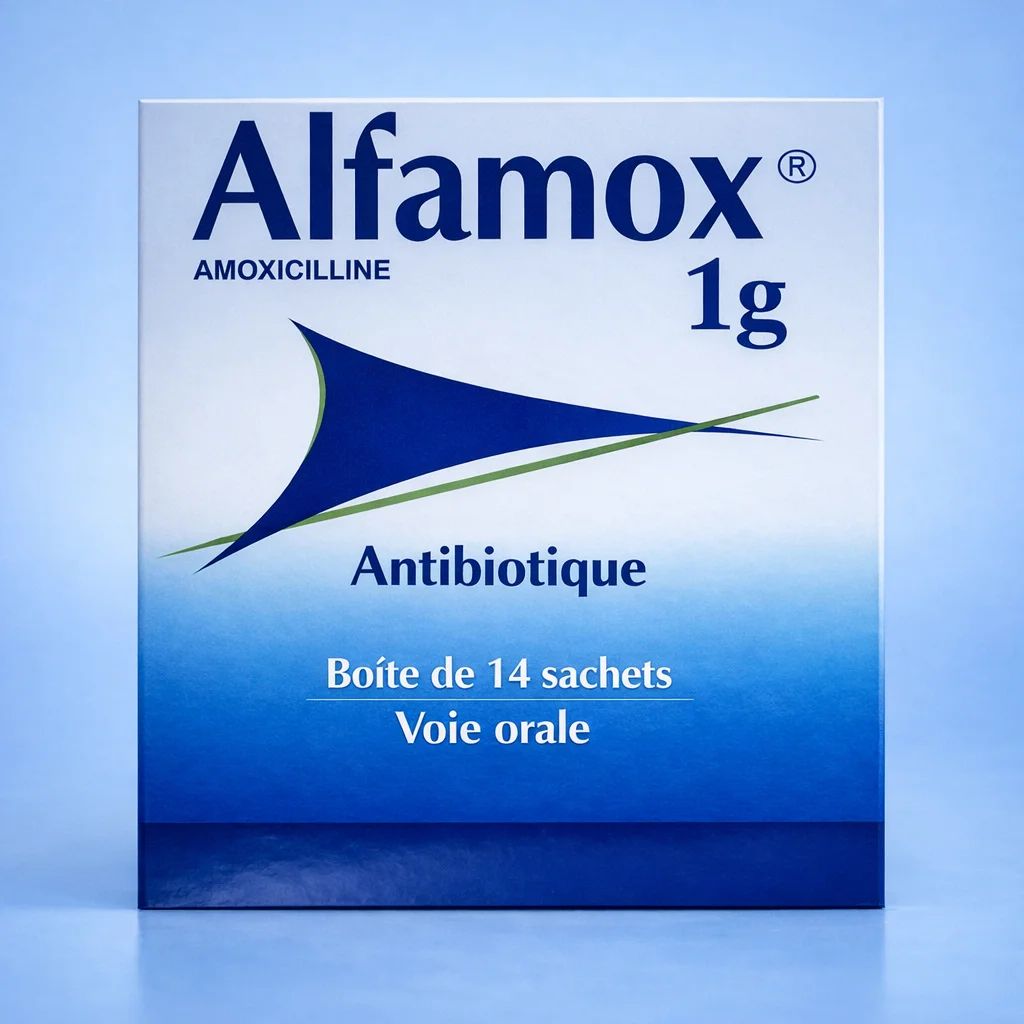 Alfamox 1g Sachet B/14