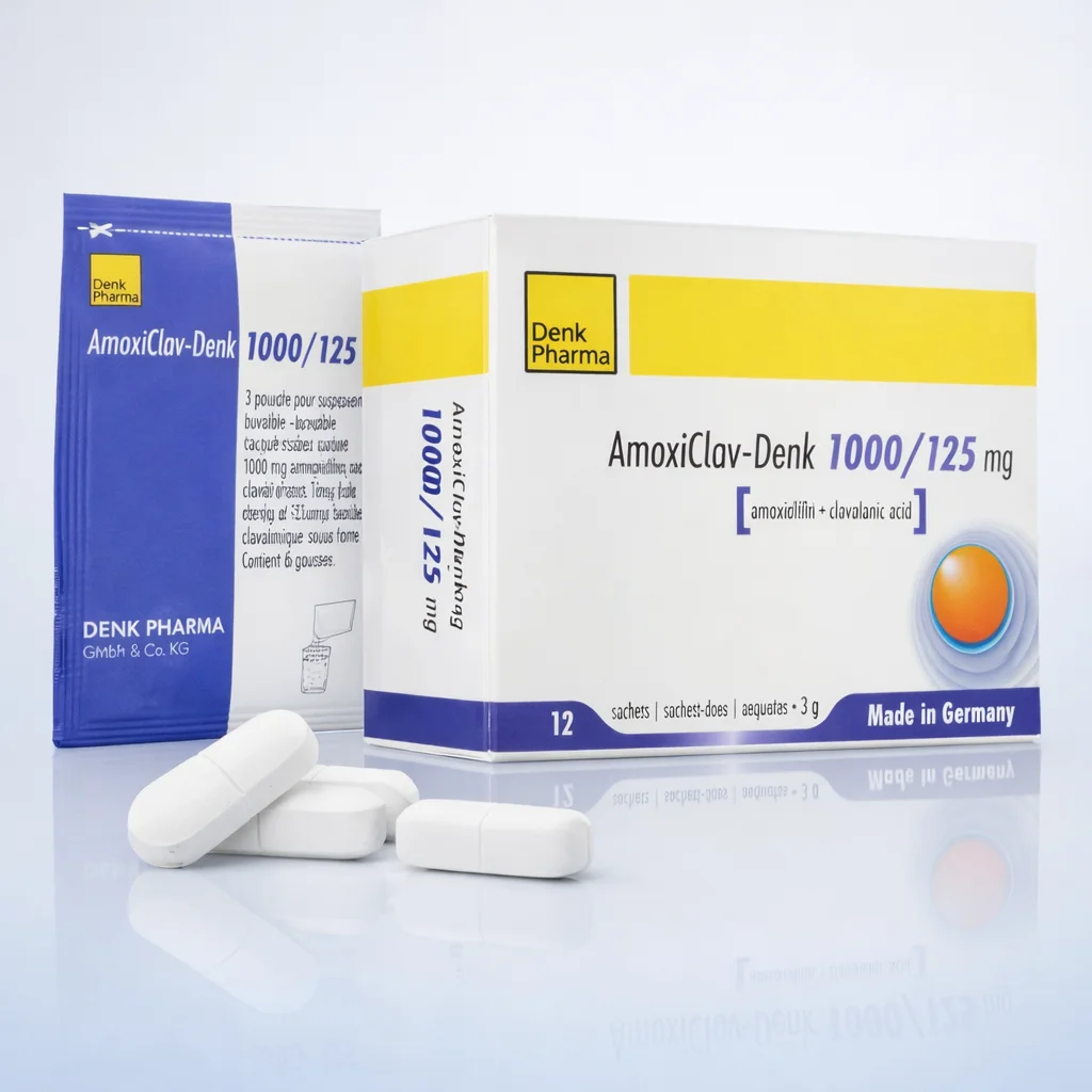 AmoxiClav-Denk 1000/125 mg Sachet B/12