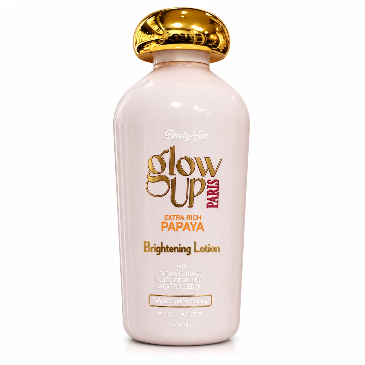 Beauty Fair Glow Up Paris - Lotion Éclaircissante Extra Riche à la Papaye