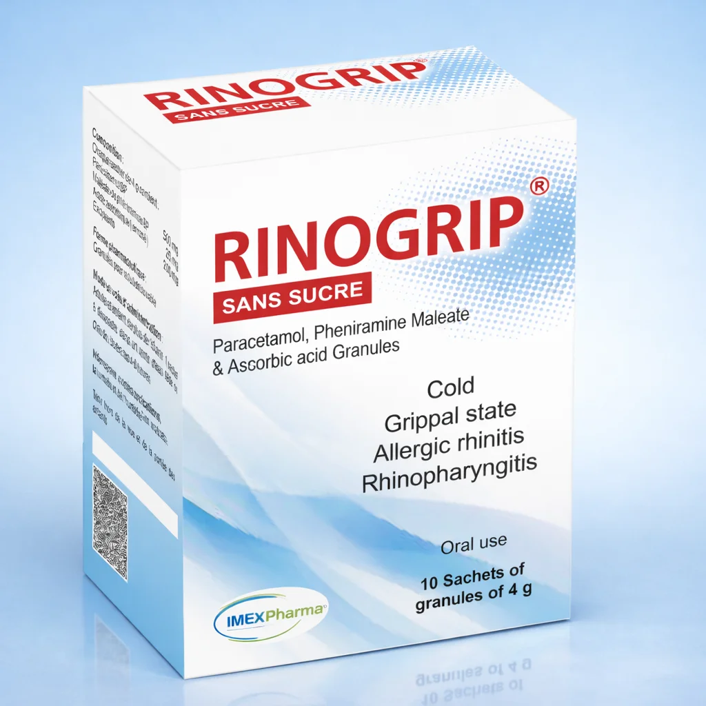 Rinogrip Sachet B/10 sans sucre