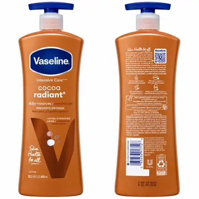 Vaseline Intensive Care Cocoa Radiant - Moisturizing Body Lotion