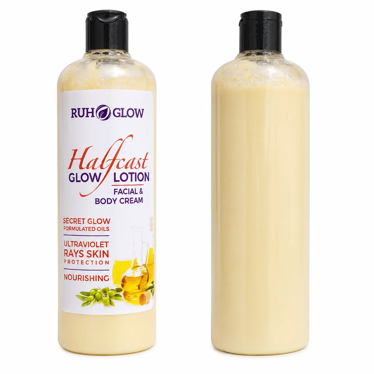 Ruh Glow Halfcast Glow Lotion - Lait Éclaircissant et Nourrissant