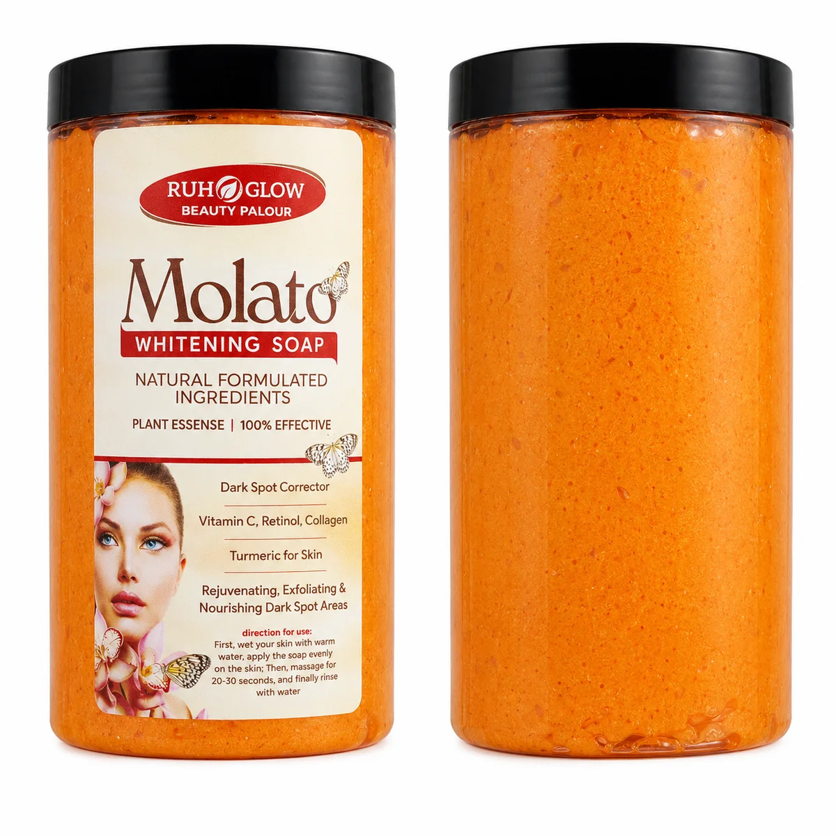 Ruh Glow Molato - Savon Exfoliant et Éclaircissant