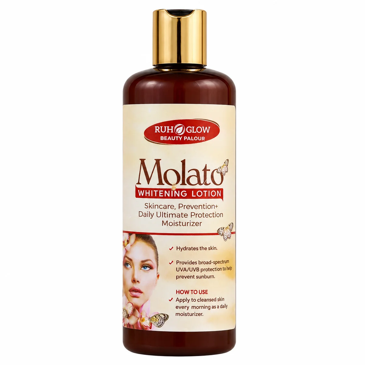 Ruh Glow Molato - Lait Éclaircissant et Hydratant