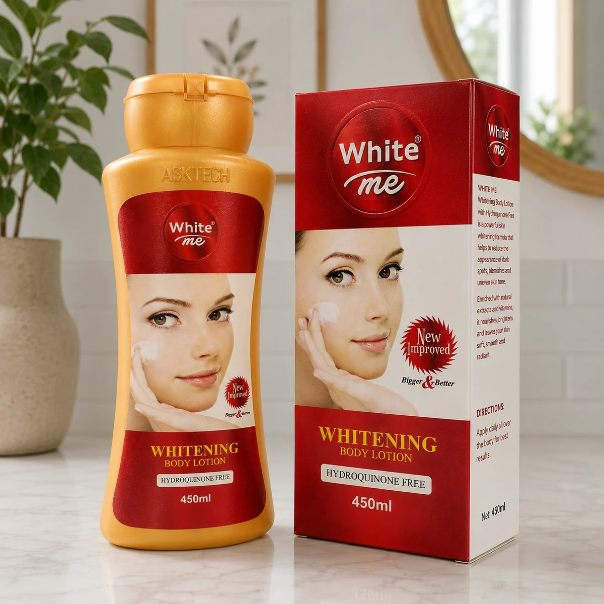 White Me – Lait Éclaircissant pour le Corps