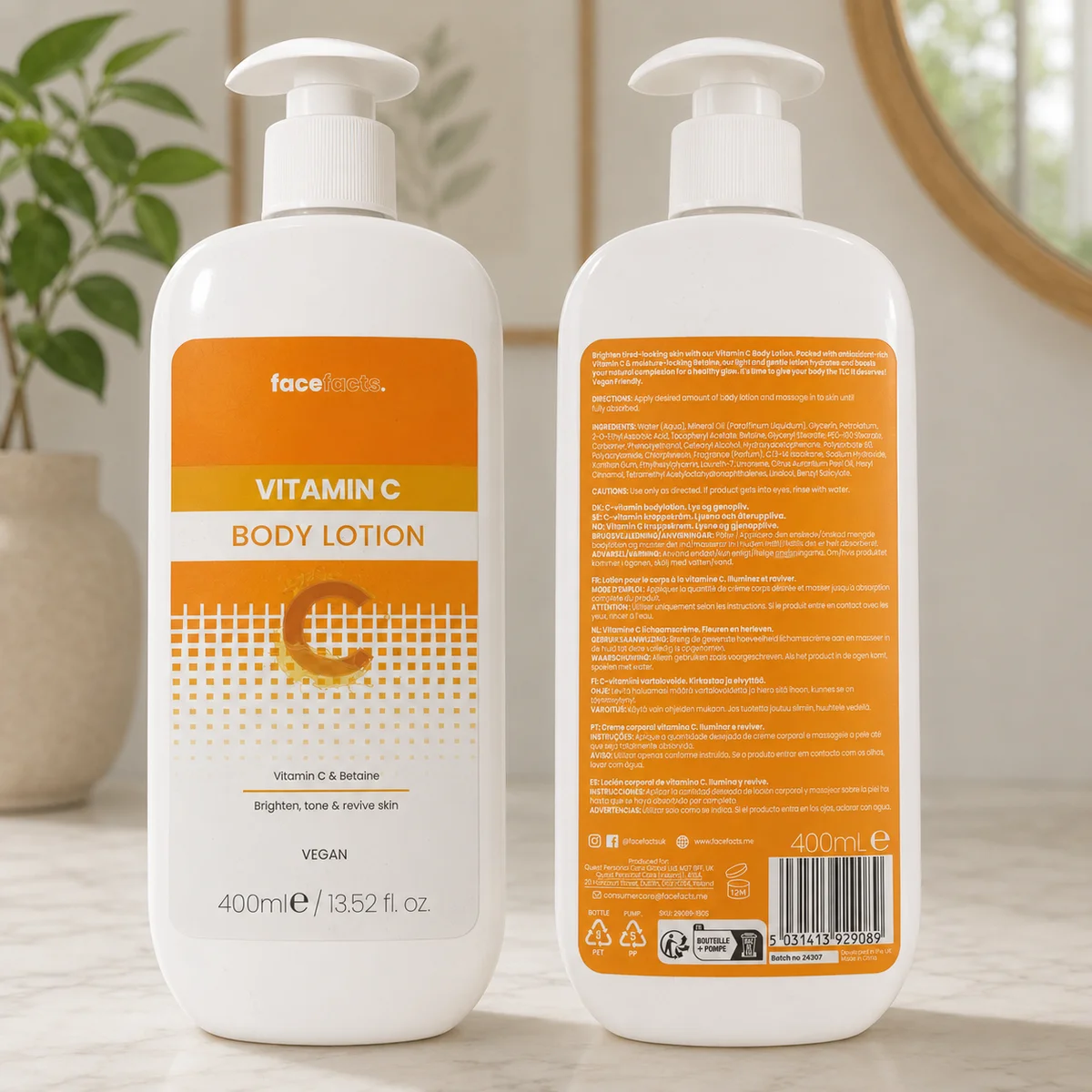 Face Facts Vitamin C – Lotion Corporelle à la Vitamine C