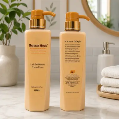 Natures Magic Lait De Beauté Glutathione - Lait Corporel Éclaircissant