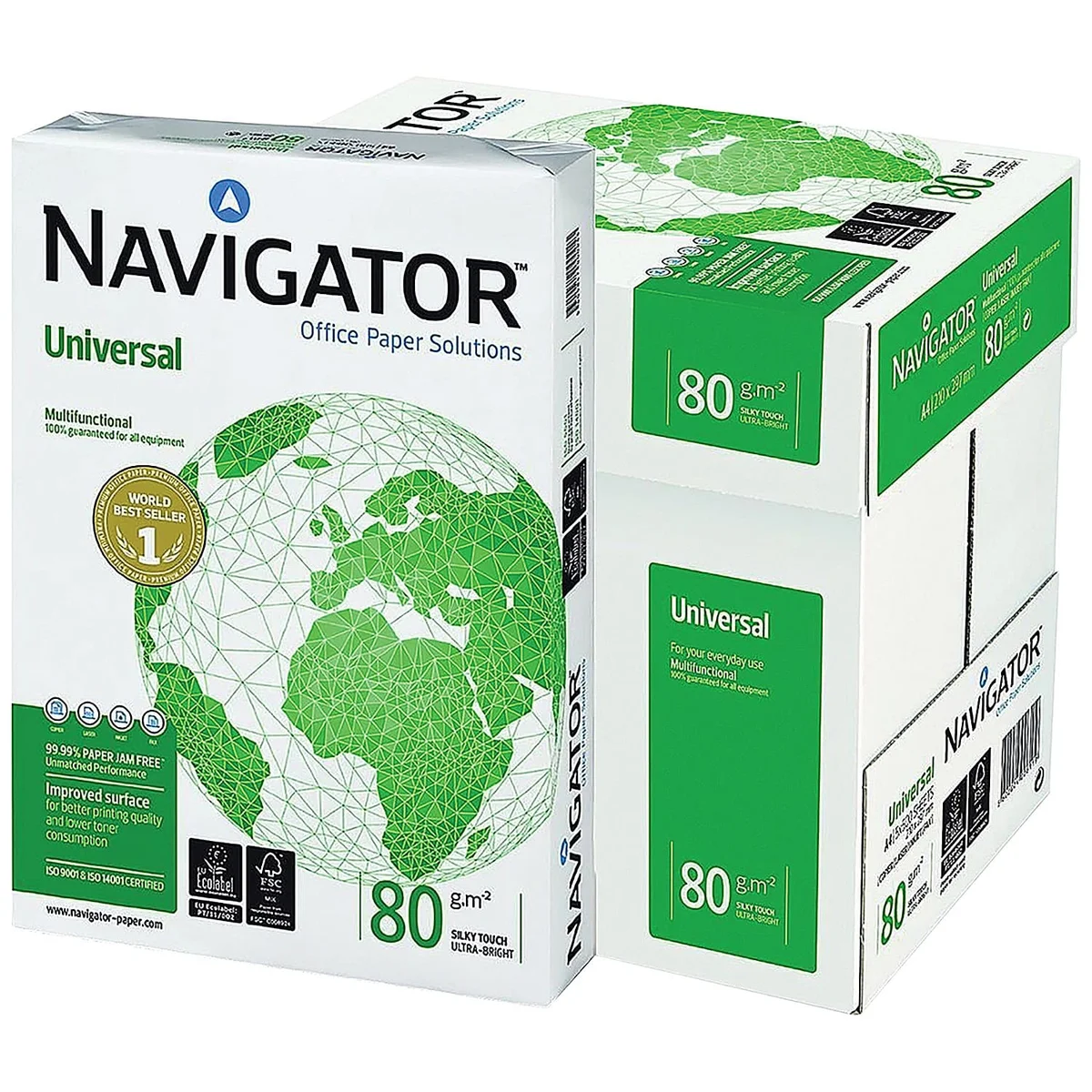 Navigator A4 papier universel 5 × 500 feuilles