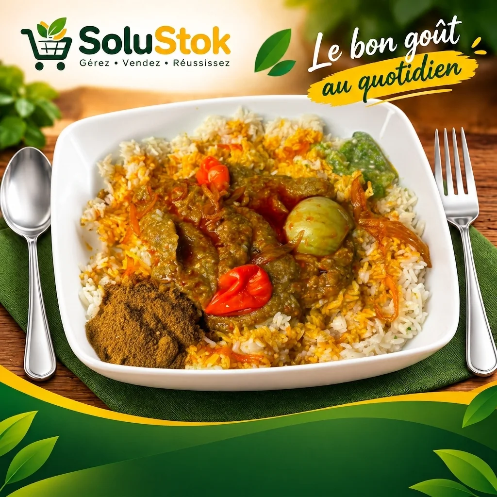 Lafidi - Fouti (Crushed Okro Sauce)