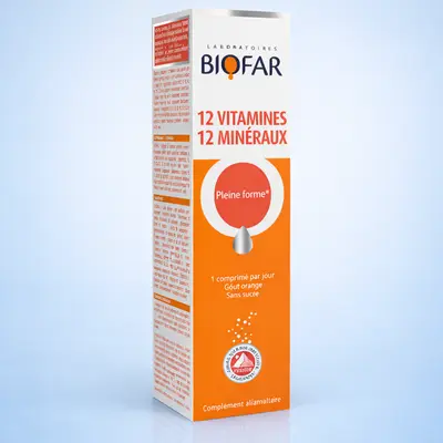 Biofar 12 Vitamines 12 Minéraux CP Eff. B/20