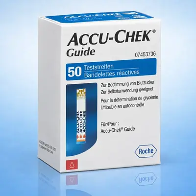 Accu-Chek Guide Bandelettes Réactives B/50